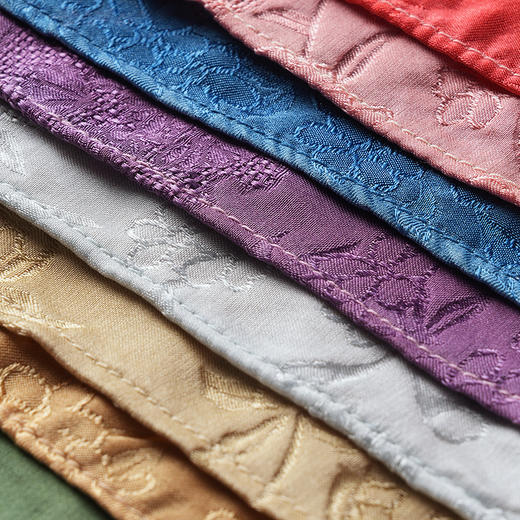 【林栖设计小店】【非遗罗帕】黄荣华植物染真丝方巾礼袋送妈妈礼物桑蚕丝 商品图4