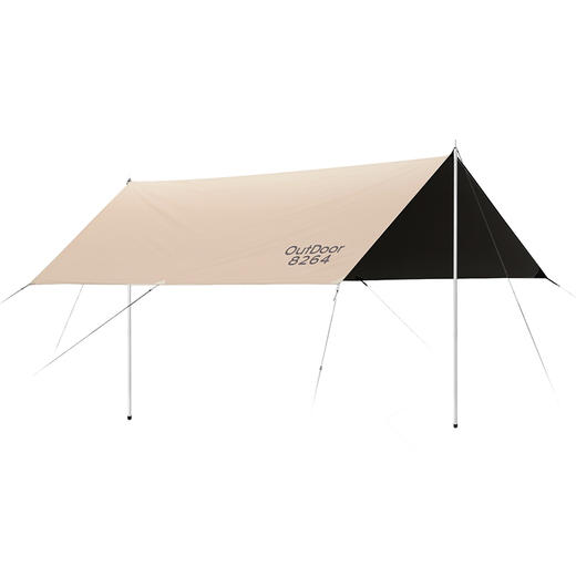 *【骆驼】户外涂银防晒天幕野餐公园便携防雨遮阳沙滩野营野炊凉棚 1V32264416-2 商品图2