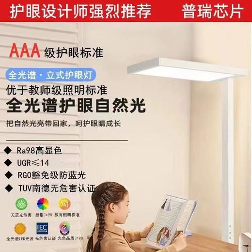 【全光谱落地灯】护眼灯防蓝光 客厅卧室儿童台灯 学生学习用大路灯  商品图0