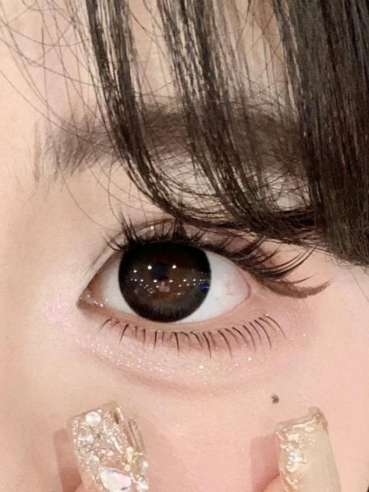 obalen日抛六片装【超大奶球黑】14.5mm 商品图1