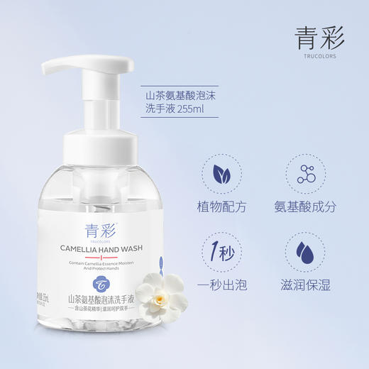 山茶氨基酸泡沫洗手液 255ml  A-4846 商品图5