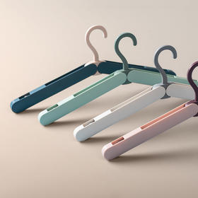 【4种规格】娜家旅行折叠带夹衣架