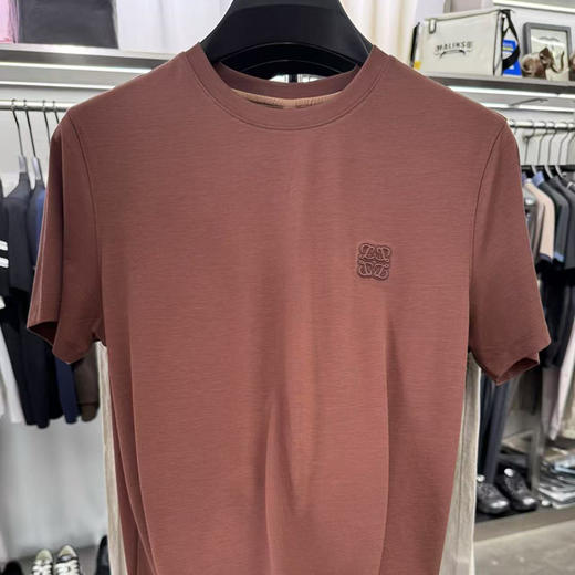 短袖T恤男士高端夏季休闲弹力时尚纯色上衣  YH-Y8013 商品图1