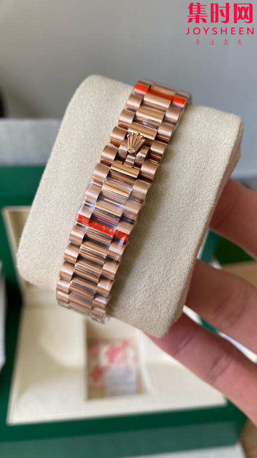 劳力士GS日志31系列 女款日志31mm 全玫金贝母钻面 女士腕表 2236机 新品劳力士女款蚝式日志型腕表31mm 到货 商品图5