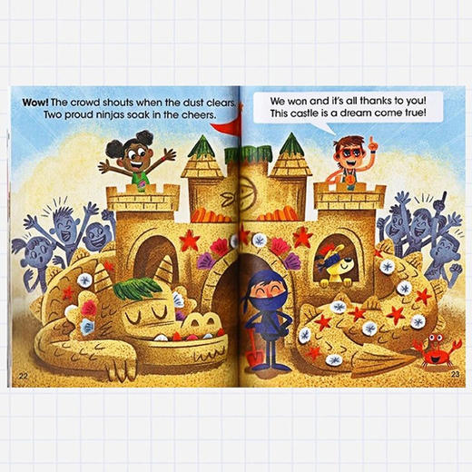 莫比忍者 Moby Shinobi and Toby Too! 3册 橡子系列桥梁书 商品图4