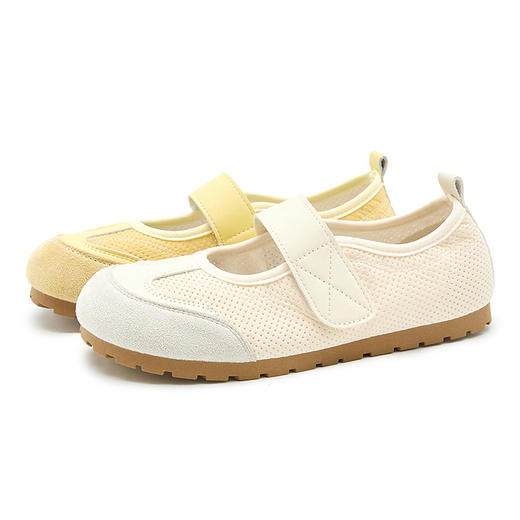 西遇运动芭蕾鞋女新款夏季薄款透气网面德训鞋平底玛丽珍单鞋K1256844 商品图4