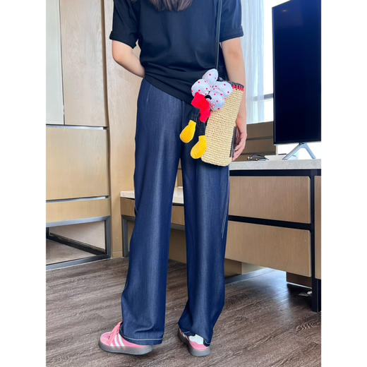 2506516    抽绳休闲天丝牛仔裤 商品图2