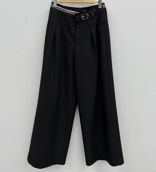 MC腰头小设计阔腿长裤50314（黑）夏季152520050321 商品图0