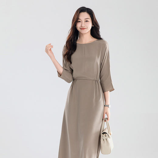 火桐hooton 重磅23姆米重绉连衣裙778146 商品图0