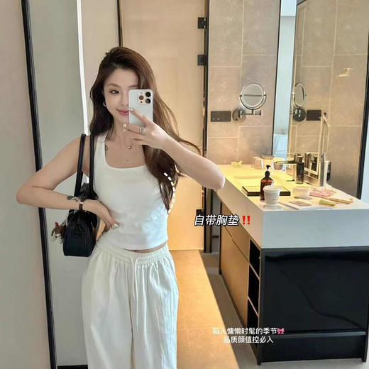 <曾小咸推荐> 工字一体杯辣妹背心 日常79/件 活动价49.99/件！！ 商品图8