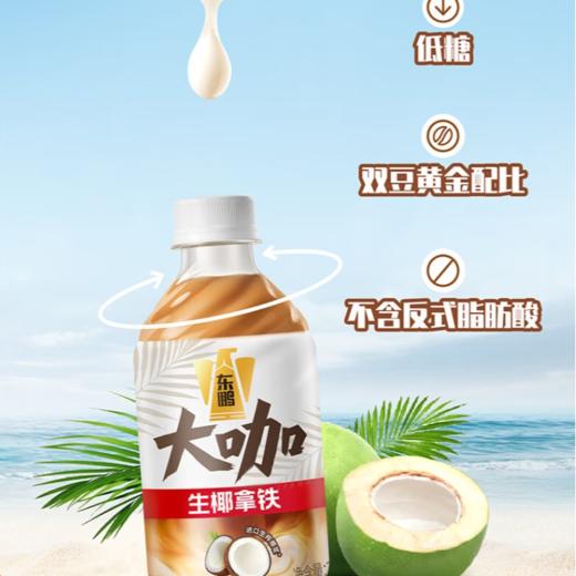 东鹏大咖 生椰拿铁 咖啡饮料330ml/瓶 商品图4