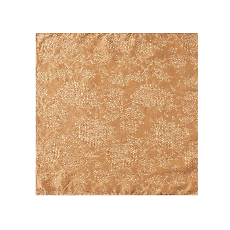 【林栖设计小店】【非遗罗帕】黄荣华植物染真丝方巾礼袋送妈妈礼物桑蚕丝