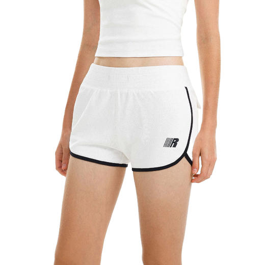 【178元任选3件】FDR官方店 R字美式复古撞色休闲短裤女夏季潮牌辣妹修身运动裤子 商品图2