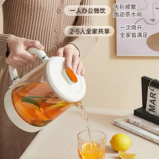 海牌养生壶_ 1.5L家用多功能煮茶烧水壶办公室煮茶器 HP-Y15B【K】 商品图4