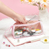 齐心笔袋WHAS0012猫在花间 大容量三角 商品缩略图4