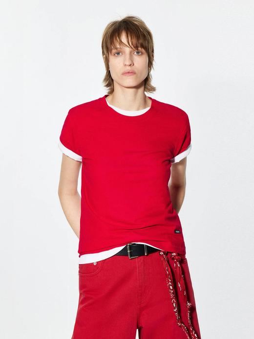 【大都会】MOCOC+通勤|100%棉圆领基础款T恤 商品图0