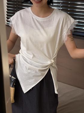 良木礼——拼接短袖