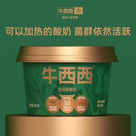 牛西西拉丝酸奶 100g*6杯装（四口味可选）