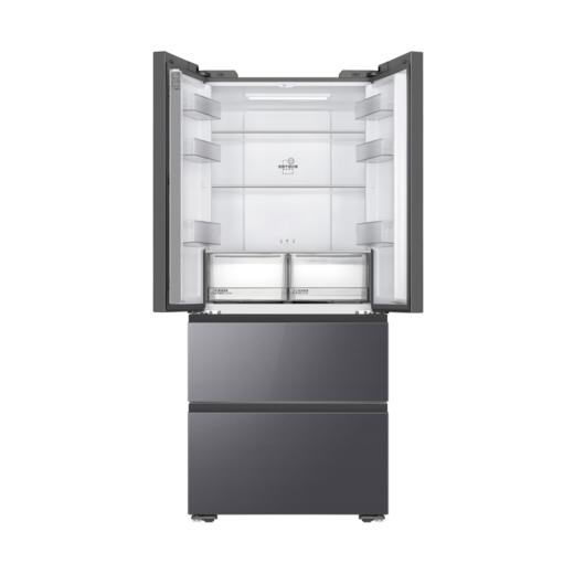 海尔（Haier）490升 法式多门 594mm超薄 干湿分储 黑金净化 一级能效 双变频 wifi智控 电冰箱BCD-490WGHFDE5XEU1 商品图7