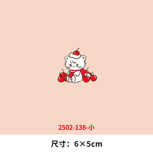 卡通动物小猫咪烫画印花贴DIY儿童衣服装饰热转印烫画 商品图2