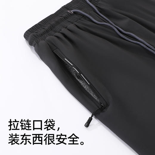 【商场同款】熳洁儿 男士五分裤速干透气松紧腰运动休闲夏季可居家可外穿25203961 商品图4