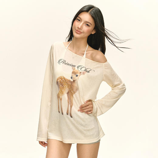 Ariseism 6月25日 19点50分 新品上新 长袖T恤女秋季新款上衣 商品图2