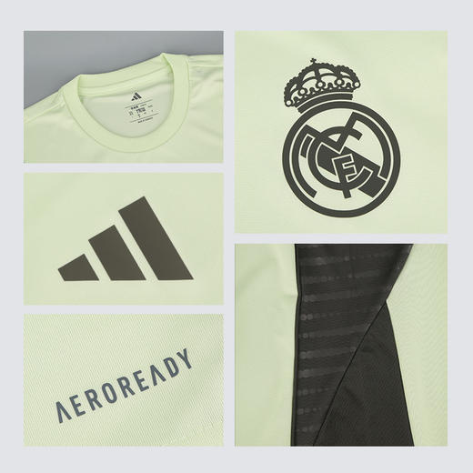 小李子ADIDAS阿迪达斯皇马足球运动比赛无袖训练服成人男JP3982 商品图3