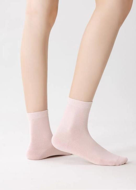 「5A级品质桑蚕丝袜」夏季简约纯色女士真丝袜子抗菌短筒透气 高真丝含量薄如蝉翼的桑蚕丝料子自带凉感、限时抢购❗❗51300(7 天内发货) 商品图1