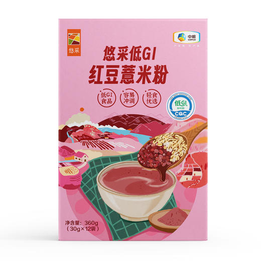 中粮悠采低GI红豆薏米粉360g 商品图5
