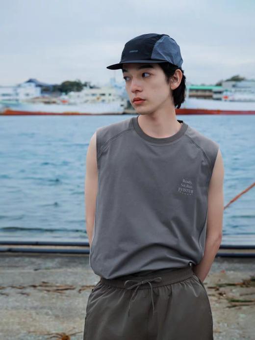 Evistub/E-5XDX633/运动坎肩圆领背心T恤男夏 商品图1