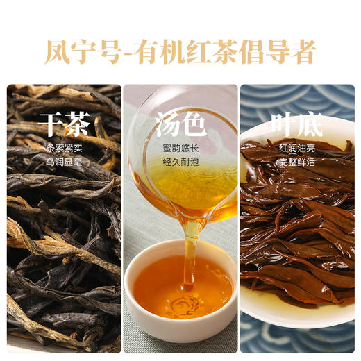 凤宁号【经典58-蜜香】滇红茶特级 380克·3盒 商品图2
