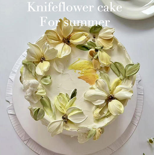 LITTLE WITCH“明媚”立体刮刀花蛋糕 商品图0