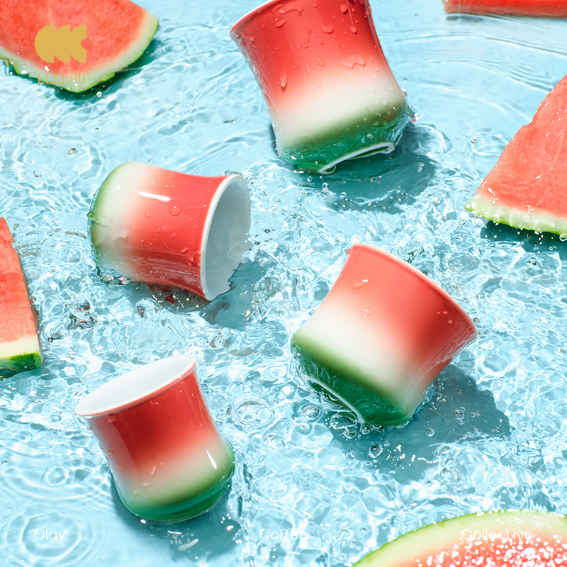 CCCLAY“触”系列｜西瓜杯 咖啡品鉴杯 ccc咖啡杯 陶瓷杯