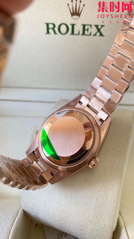劳力士GS日志31系列 女款日志31mm 全玫金贝母钻面 女士腕表 2236机 新品劳力士女款蚝式日志型腕表31mm 到货 商品图7