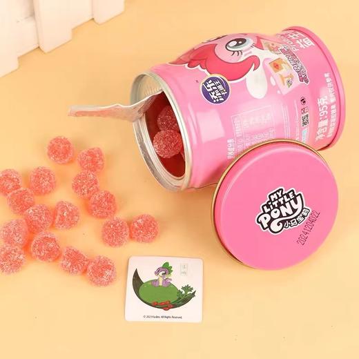 小马宝莉益生菌水果软糖网红儿童糖果网红联名卡片零食（封面选择备注） 商品图1