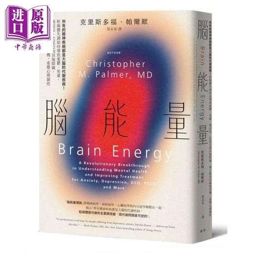 【中商原版】脑能量 港台原版 克里斯多福帕尔默 麦田出版 商品图0