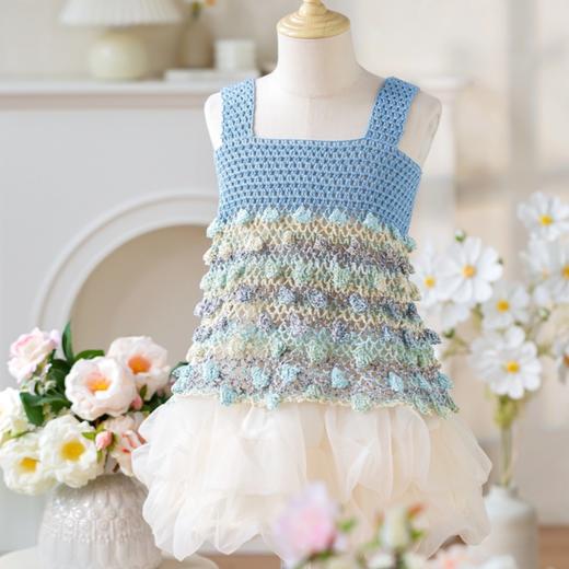 苏苏姐家铃兰吊带手工diy编织钩针蕾丝线毛线团自制上衣材料包 商品图1