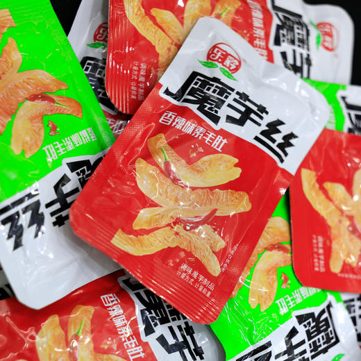 魔芋丝脆素毛肚香辣藤椒网红魔芋爽解馋休闲麻辣零食调味魔芋 商品图6