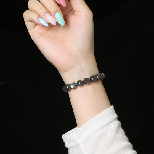 灵机生活馆「星汉灿烂」深彩灰月光手链高级精致优雅轻奢同款男女 商品图2