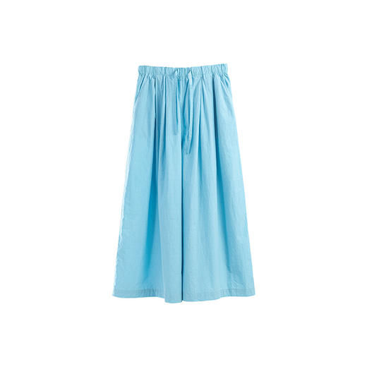 绽放女装365朵/【多巴胺系列·艺术家】高密棉松紧腰九分阔腿裤女 商品图4