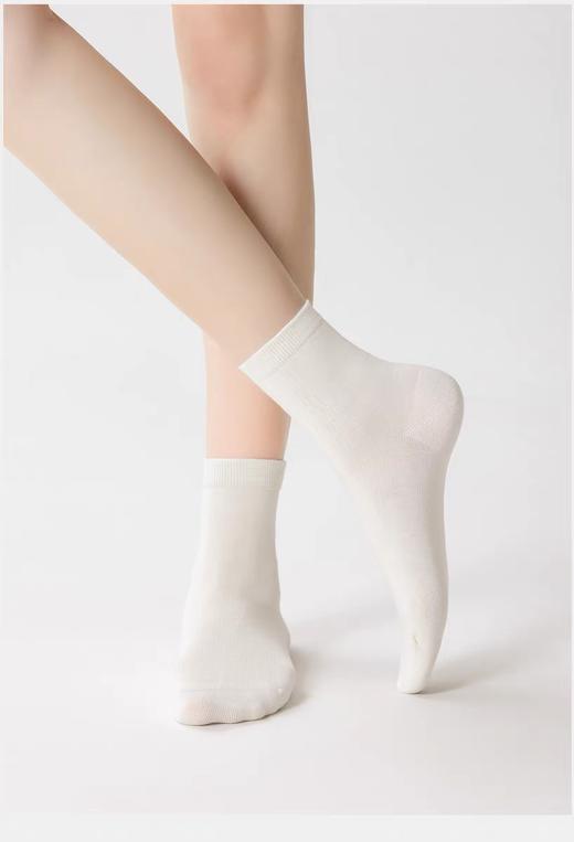 「5A级品质桑蚕丝袜」夏季简约纯色女士真丝袜子抗菌短筒透气 高真丝含量薄如蝉翼的桑蚕丝料子自带凉感、限时抢购❗❗51300(7 天内发货) 商品图2