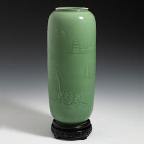 老字号 孙坑窑锦绣西湖非物质文化遗产龙泉青瓷