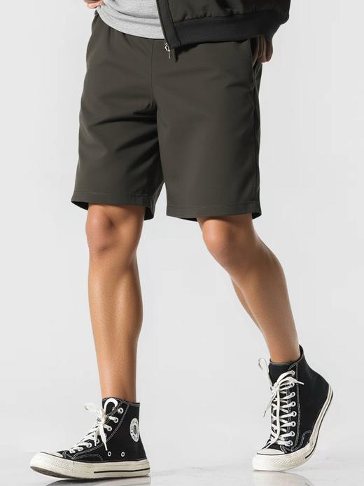 佐丹奴男装绑带休闲针织短裤01104401 商品图4