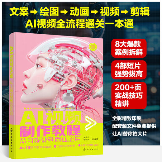AI视频制作教程:从自媒体到商业应用 商品图0