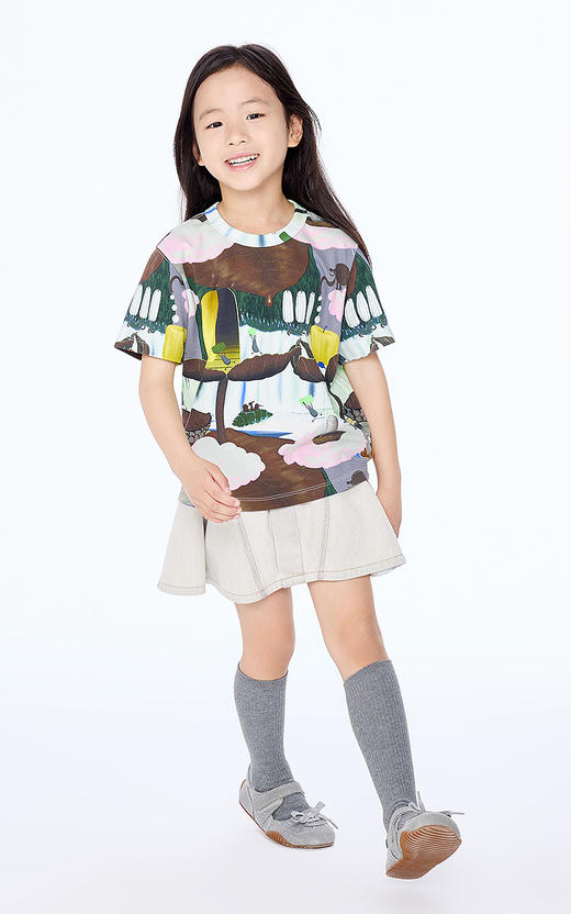 jnby  25年秋款   短款裙裤  1P7E12100 商品图4