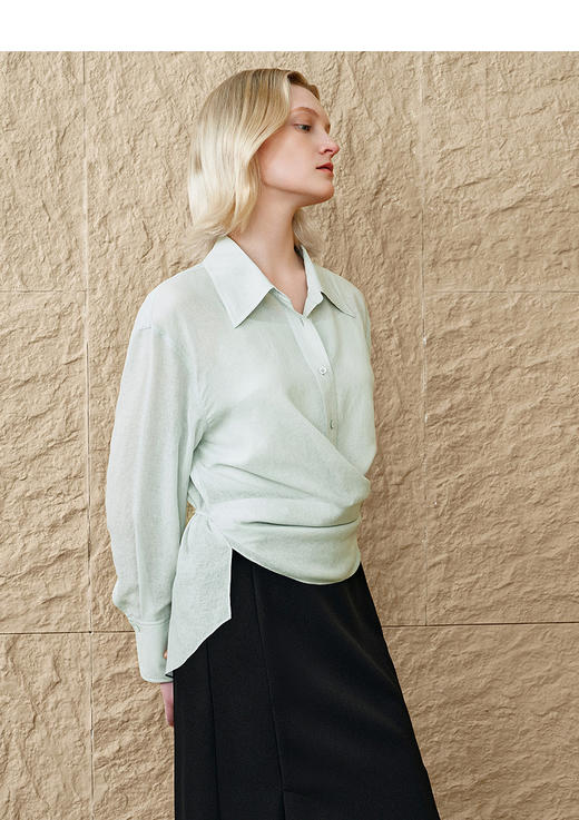 恩裳INSUN女装衬衫9C35230110 商品图2