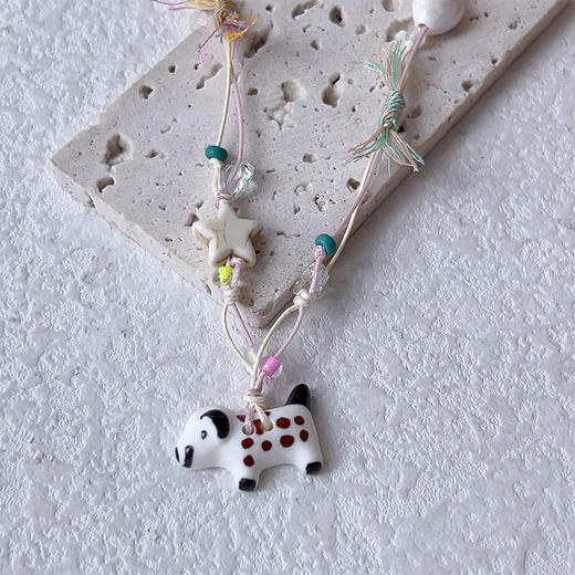 可爱动物陶瓷项链纪念日百货162944362 商品图1