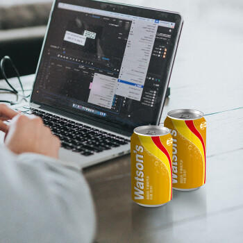 屈臣氏（Watsons）干姜风味苏打水0脂饮料调酒含汽气泡水聚会330mL*24罐装整箱 商品图6