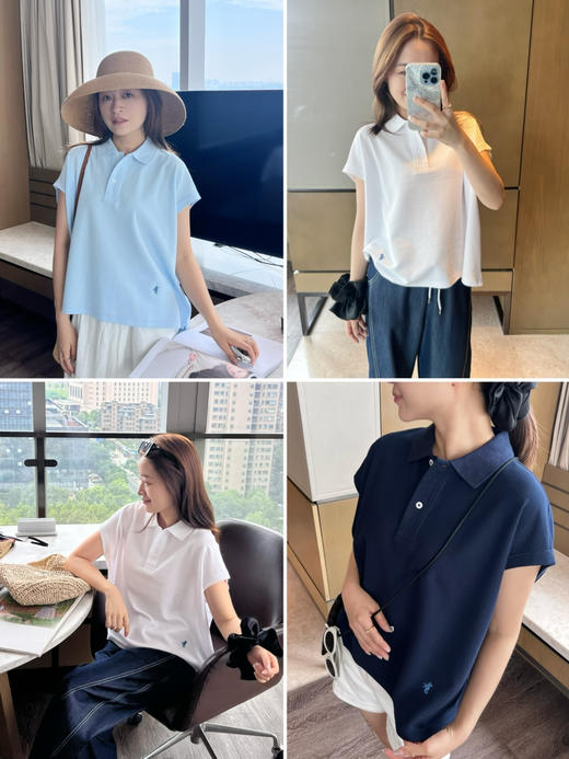 2506515    日系 海马刺绣POLO衫 商品图0