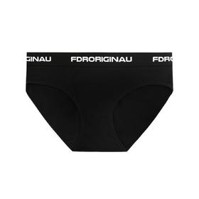 FDR官方店 基础女款低腰内裤夏季薄款女生宽边字母运动透气三角裤【积分商品不退不换】